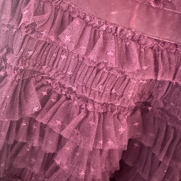 Mac Duggal Amethyst Ruffle Midi Dress - Picture 5 of 6